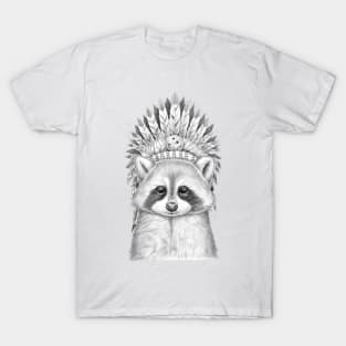 Raccoon apache T-Shirt